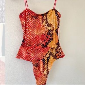 Guess Animal Print Bodysuit